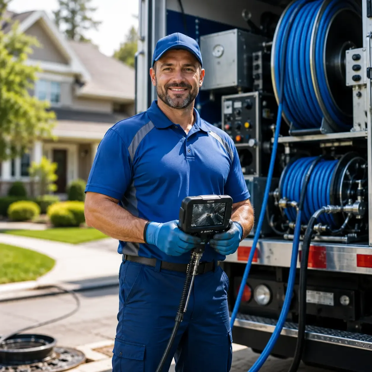 Local outdoor drain cleaning specialists in Newington, NH